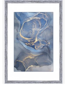 Ф/Рамка PLATINUM пласт.15*21   Модерн- морозное серебро    (26)