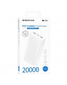 Внешний Аккумулятор Power Bank Borofone BJ  55A                          20000 mAh 1*USB 2.0A White