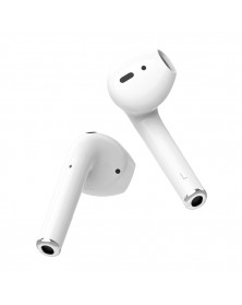 Гарнитура Borofone BW 01 TWS Plus (Внутриканальная)  (    ) White   HiFi ДУ Bluetooth v5.1,Беспроводная