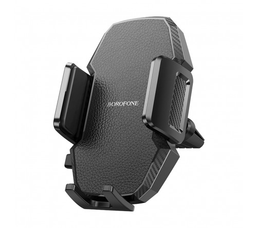 Автодержатель Borofone BH108 Adelante для смартфона, на воздуховод, пластик, Black