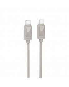Кабель  Type-C - Type-C Borofone BX109 1.0 m,3.0A, Grey, коробочка Пластик, PD60W