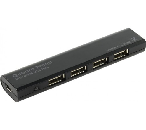 USB-концентратор DEFENDER QUADRO PROMT USB 2.0 4 порта