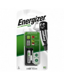 Зарядное устройство  ENERGIZER Mini Charger incl. 2*AAA 700mAh   (1/4)