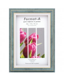 ФотоРамка пластик FA 10*15 Берген - Морская Волна  (48)