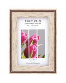 ФотоРамка пластик FA 10*15 Офис - Белый Дуб                                ..