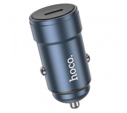Автомобильное Зарядное Устройство 12V- 1*Type-C выход   Hoco Z  57 3.0A, Grey, QC3.0 Fast Charger PD30W