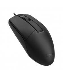 Мышь A4Tech OP  335S                    (USB, 1000dpi,V-Track) Black Бесшумная Коробка