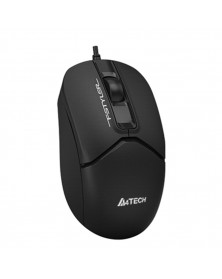 Мышь A4Tech  FM 12S Fstyler           (USB, 1200dpi,Optical) Black Бесшумная Блистер