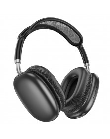 Гарнитура Borofone BO22 Plus            (Полноразмерная)  (    ) Grey  HiFi ДУ Bluetooth v5.4, Беспроводная AUX