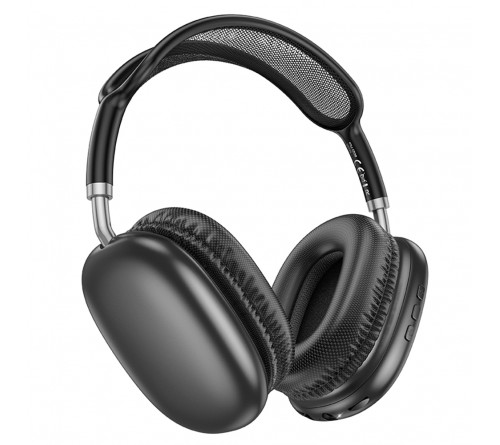 Гарнитура Borofone BO22 Plus            (Полноразмерная)  (    ) Grey  HiFi ДУ Bluetooth v5.4, Беспроводная AUX