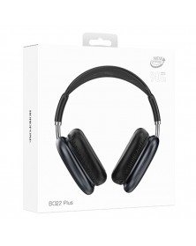 Гарнитура Borofone BO22 Plus            (Полноразмерная)  (    ) Grey  HiFi ДУ Bluetooth v5.4, Беспроводная AUX