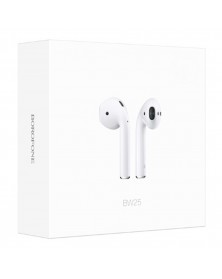 Гарнитура Borofone BW 25 TWS        (Внутриканальная)  (    ) White   HiFi ДУ Bluetooth v5.3,Беспроводная