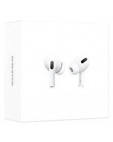 Гарнитура Borofone BW 80 TWS        (Вакуумная)             (    ) White   HiFi ДУ Bluetooth v5.4,Беспроводная