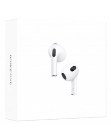 Гарнитура Borofone BW 81 TWS        (Внутриканальная)  (    ) White   HiFi ДУ Bluetooth v5.4,Беспроводная