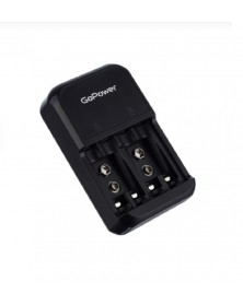 Зарядное устройство  GoPower iClever500 AA/AAA/Крона Ni-MH/Ni-Cd 4 слота (1/40/80)