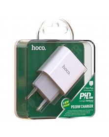 Сетевое Зарядное Устройство 220V- 1*Type-C выход   Hoco C  76A  3.0A White,..