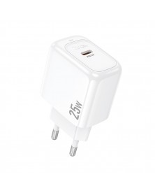 Сетевое Зарядное Устройство 220V- 1*Type-C выход   Hoco CS  53A  3.0A White..