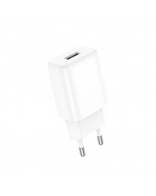 Сетевое Зарядное Устройство 220V- 1*USB выход   Hoco C134A  2.1A White..