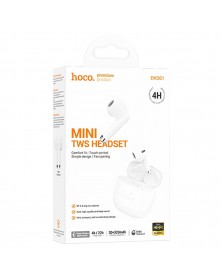 Гарнитура Hoco EW201 TWS            (Внутриканальная)  (    ) White   HiFi ..