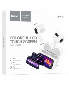 Гарнитура Hoco EW  81 TWS            (Внутриканальная)  (    ) White   HiFi..
