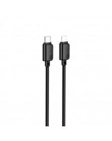 Кабель Type C - 8-pin Hoco X113 1.0 m,3.0A, Black, коробочка Нейлон PD 27W.. Кабель Type C - 8-pin Hoco X113 1.0 m,3.0A, Black, коробочка Нейлон PD 27W..