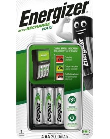 Зарядное устройство  ENERGIZER Maxi Charger incl. 4*AA 2000mAh   (1/4)..