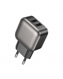 Сетевое Зарядное Устройство 220V- 2*USB выхода Borofone BAS 51A 2.1A Bla.. Сетевое Зарядное Устройство 220V- 2*USB выхода Borofone BAS 51A 2.1A Bla..