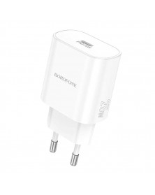 Сетевое Зарядное Устройство 220V- 1*Type-C выход   Borofone BA  82A  3.0A W..