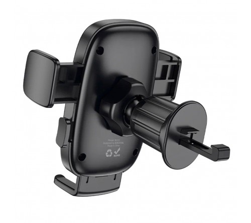 Автодержатель Borofone BH131 для смартфона, на воздуховод, пластик, Black