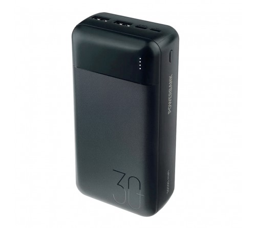 Внешний Аккумулятор Power Bank Perfeo                           30000 mAh 2*USB 2.1A Black, Li-Pol, MicroUSB. Type-C (PF_E2094)