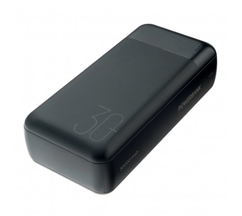 Внешний Аккумулятор Power Bank Perfeo                           30000 mAh 2*USB 2.1A Black, Li-Pol, MicroUSB. Type-C (PF_E2094)