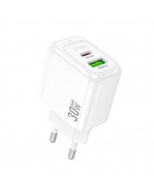 Сетевое Зарядное Устройство 220V- 1*Type-C выход + 1*USB  Hoco C131A  3.0A ..
