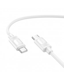 Кабель Type-C - Type-C Hoco X122 1.0 m, 3.0A, White, коробочка Силикон PD .. Кабель Type-C - Type-C Hoco X122 1.0 m, 3.0A, White, коробочка Силикон PD ..