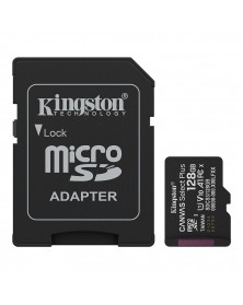 Карта памяти  MicroSDXC   128Gb (Class  10)  Kingston +  Адаптер SD Canvas ..