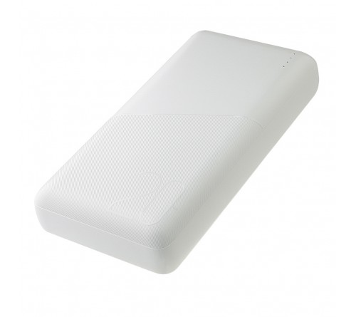 Внешний Аккумулятор Power Bank Perfeo                           20000 mAh 2*USB 2.1A White, Li-Pol, MicroUSB. Type-C (PF_E2092)