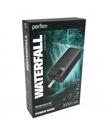 Внешний Аккумулятор Power Bank Perfeo Waterfall            30000 mAh 2*USB ..