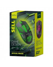 Мышь Perfeo  Sell                             (USB, 2400dpi,Optical) Black ..