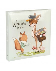 Ф/Альбом  Pioneer  (136083)  500 ф  10*15см, ПП карм, пер-т 3-кольца, Детск..