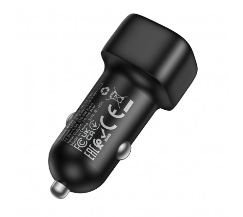 Автомобильное Зарядное Устройство 12V- USB 1*USB выход   Borofone BZ  34    3.0A,Black QC 3.0 Fast Charger 18W