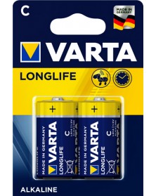 Батарейка VARTA             LR-14  (2BL)(20((200) Longlife (4114)