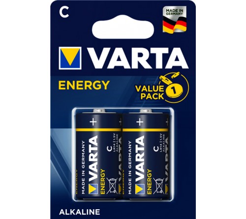 Батарейка VARTA             LR-14  (2BL)(20((200) Energy 