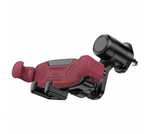 Автодержатель HOCO H   66 Gamble для смартфона, воздуховод, пластик, Black-Red