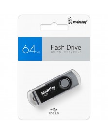 USB Флеш-Драйв  64Gb  Smart Buy Twist Color Mix..