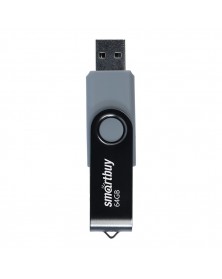 USB Флеш-Драйв  64Gb  Smart Buy Twist Color Mix..