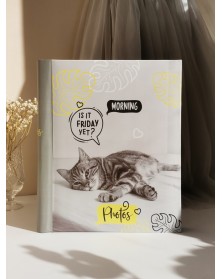 Ф/Альбом  PL - 005-3  SA-10 Магн.листов, внутр. спираль  (23*28)  fluffy pe..