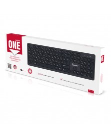 Клавиатура SmartBuy  SBK-252AG-K                 (Nano)         Black Беспр..