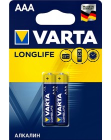 Батарейка VARTA             LR03  Alkaline  (  2BL)(20)(100) Longlife..