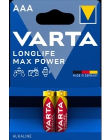 Батарейка VARTA             LR03  Alkaline  (  2BL)(20)(100) Max Tech/ L Max Power