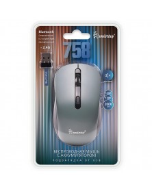 Мышь Smart Buy  758DG X-58           (BT+Nano,2000dpi,Optical) Graphite 2 В..