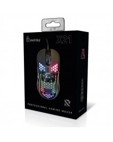 Мышь Smart Buy  751 G-K X-21         (USB, 7200dpi,Optical) Black Игровая К..